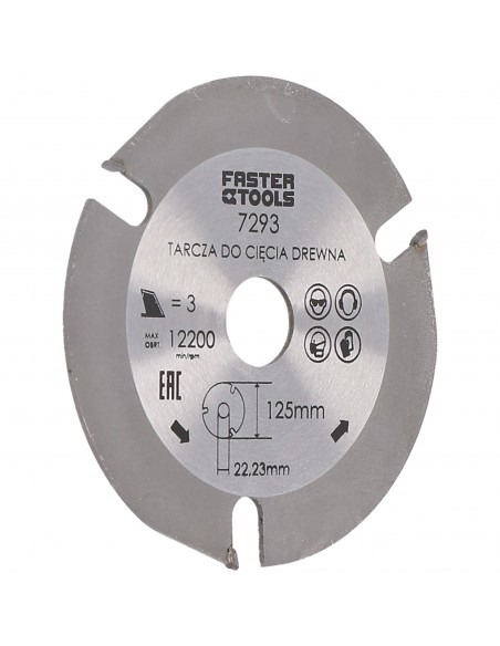 Диск отрезной по дереву 125мм x 22.23 7293