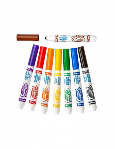CRAYOLA MINIKIDS 8 цветных моющихся...