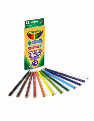 CRAYOLA 12 Värvipliiatsit