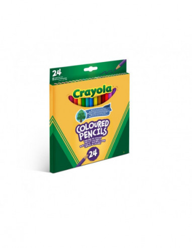 CRAYOLA Värvipliiatsid, 24 tk