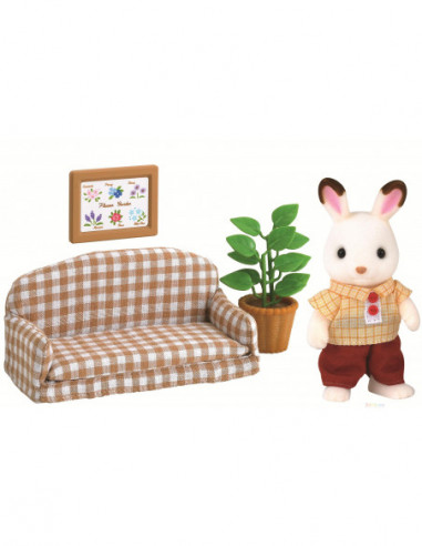 SYLVANIAN FAMILIES Jänese isa ja diivan SYLVANIAN FAMILIES Jänese isa ja diivan