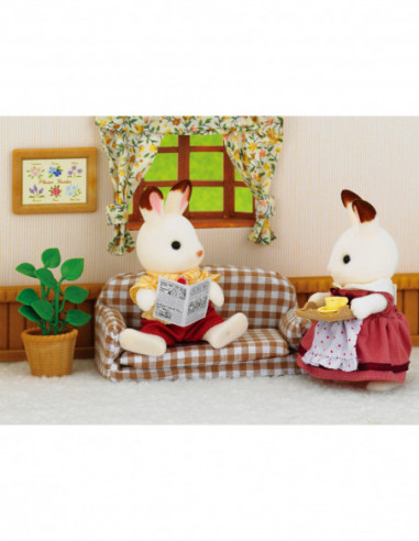 SYLVANIAN FAMILIES Jänese isa ja diivan SYLVANIAN FAMILIES Jänese isa ja diivan