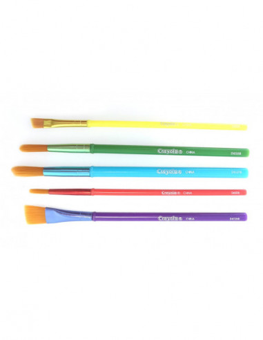 CRAYOLA Värvipintslid, 5 tk