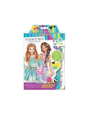 MAKE IT REAL Joonistusalbum Lilled MAKE IT REAL Joonistusalbum Lilled