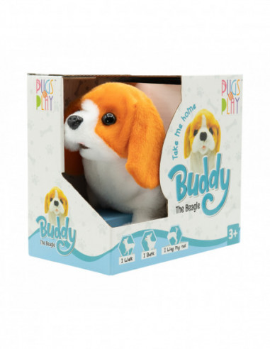PUGS AT PLAY Kõndiv koer Buddy