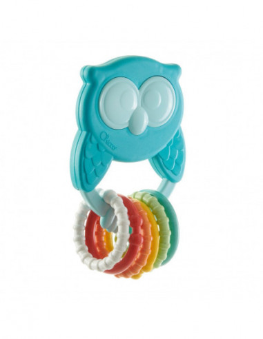 CHICCO ÖKO Närimisrõngas Öökull CHICCO ÖKO Närimisrõngas Öökull