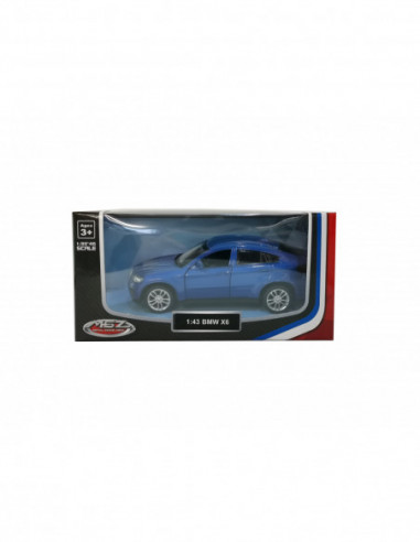 MSZ metallist mudelauto BMW X6, 1:43 MSZ metallist mudelauto BMW X6, 1:43