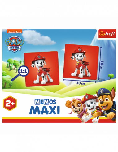 TREFL PAW PATROL Memo Maxi Käpapatrull