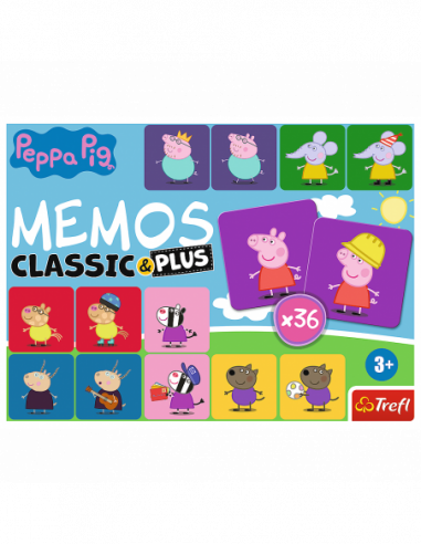 TREFL PEPPA PIG Memo klassikaline...