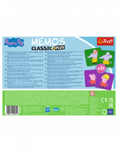 TREFL PEPPA PIG Memo klassikaline...