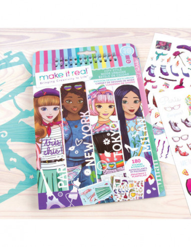 MAKE IT REAL Visandiplokk: Linna stiil MAKE IT REAL Visandiplokk: Linna stiil