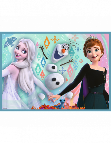 TREFL FROZEN Puslede komplekt, 4 tk