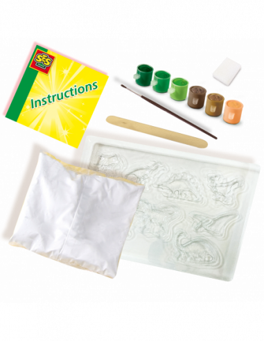 SES Kipsi valamise komplekt Dinosaurused