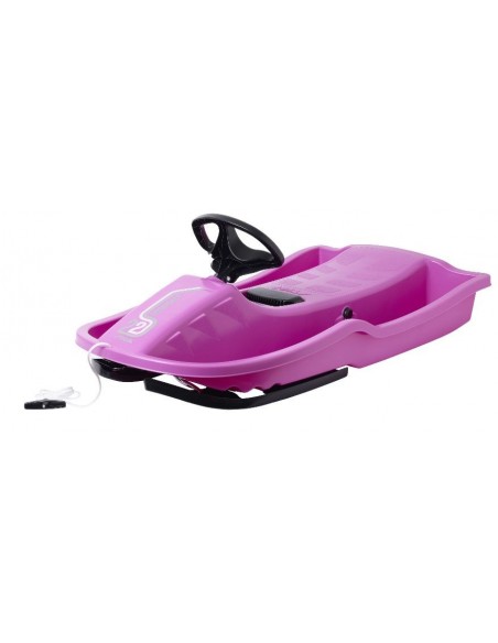 Санки с рулем Snowpower розовые Санки с рулем Snowpower розовые