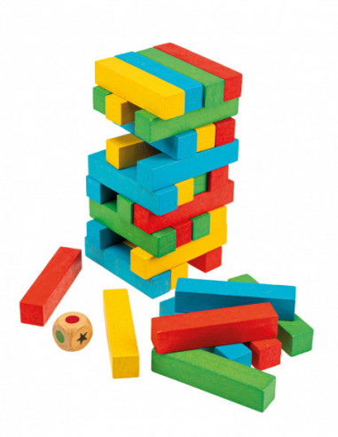 TACTIC mäng Värviline Torn