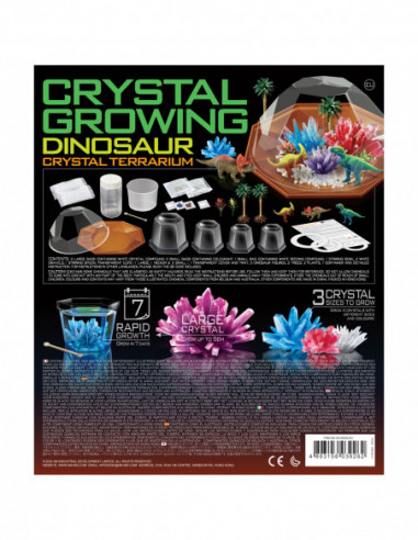 4M Kristallide kasvatamise komplekt -...