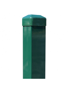 Крышка на квадратный столб 40x60 RAL6005 2