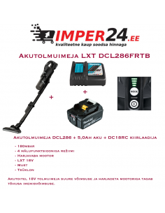 DCL286FRTB  Akutolmuimeja Makita