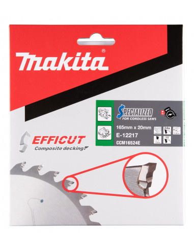 Makita saeketas E-12217 Efficut T.C.T...