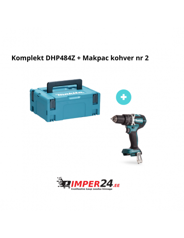 DHP484Z + makpac kohver nr2