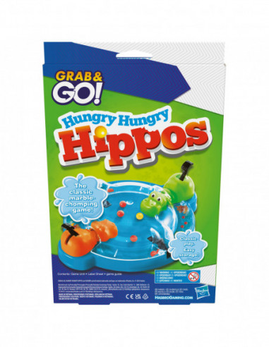 Reisimäng Hungry Hungry Hippos Grab&Go