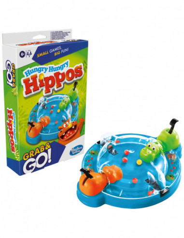 Reisimäng Hungry Hungry Hippos Grab&Go