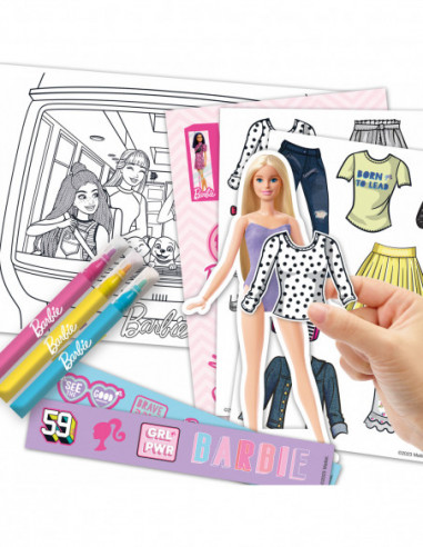 Barbie kleepsudega tegevuskomplekt Barbie kleepsudega tegevuskomplekt