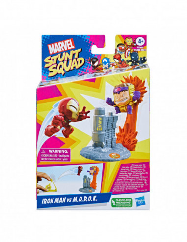 MARVEL Stunt Squad Mängukomplekt Hero...