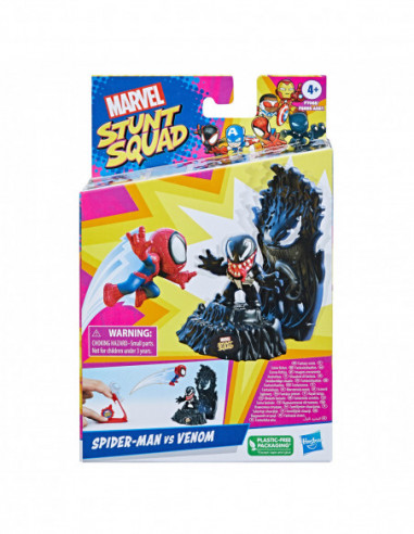 MARVEL Stunt Squad Mängukomplekt Hero...
