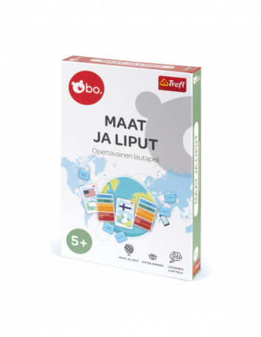 bo. Educational board game "Countries...