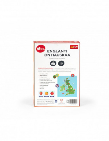 bo. Educational board game "English...