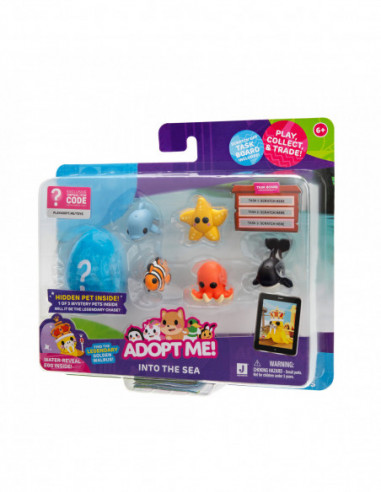 ADOPT ME figuuride 6-pakk Lemmikud W3 ADOPT ME figuuride 6-pakk Lemmikud W3