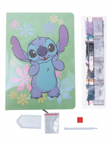 DISNEY Teemantmaal Märkmik Stitch