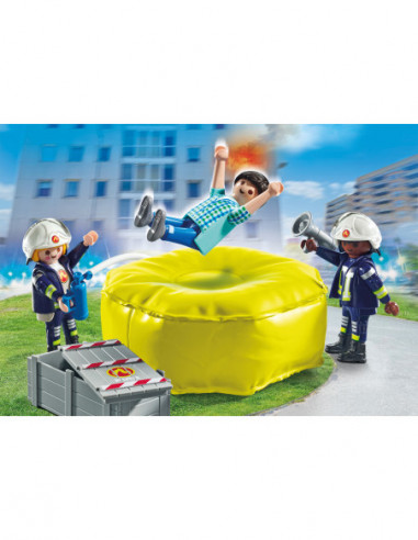 PLAYMOBIL ACTION HEROES Õhkpadjaga...