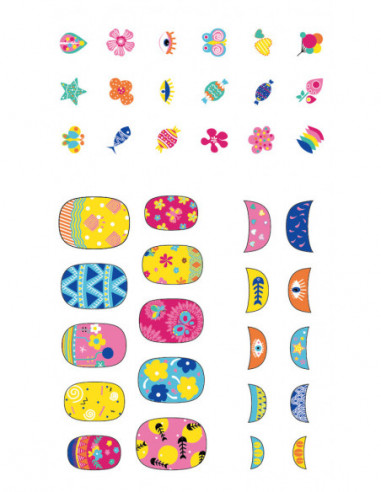 AVENIR Küünekleepsud: Lill