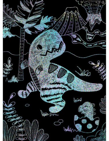 AVENIR Kraapimiskomplekt šablooniga...