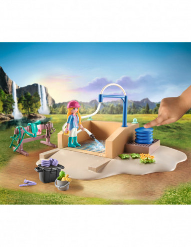 PLAYMOBIL WORLD OF HORSES Pesemisjaam...