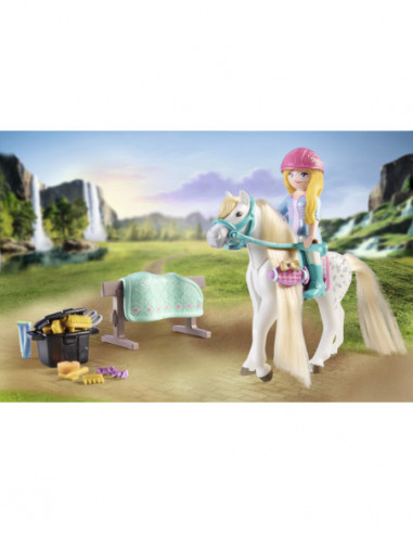 PLAYMOBIL WORLD OF HORSES Pesemisjaam...