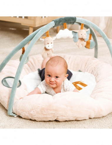 NATTOU Mängumatt kaartega NATTOU Mängumatt kaartega