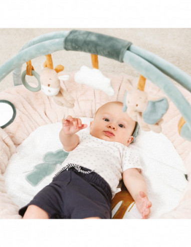 NATTOU Mängumatt kaartega NATTOU Mängumatt kaartega