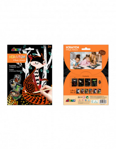 AVENIR Kraapimiskomplekt 4 maagilist...