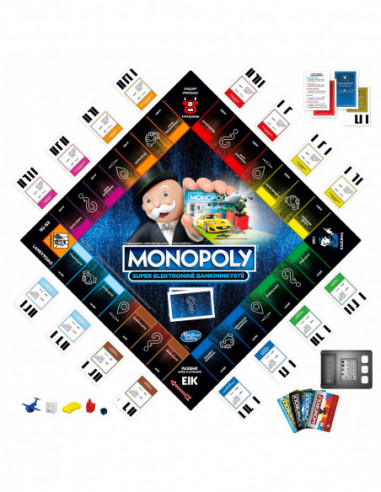 MONOPOLY Board game Super Electronic...