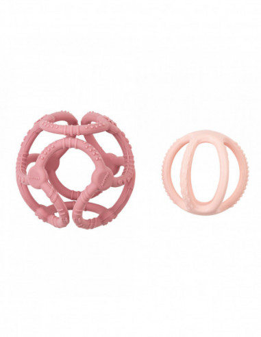 NATTOU Närimislelu Kaks palli, roosa