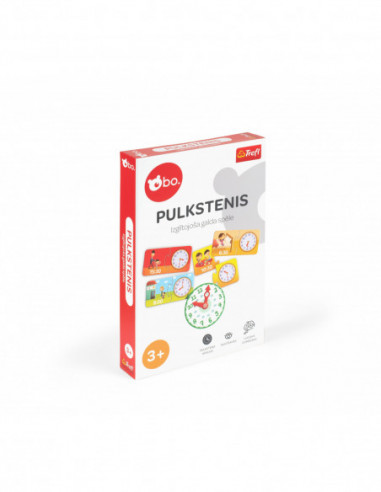 bo. Educational board game "Clock"...