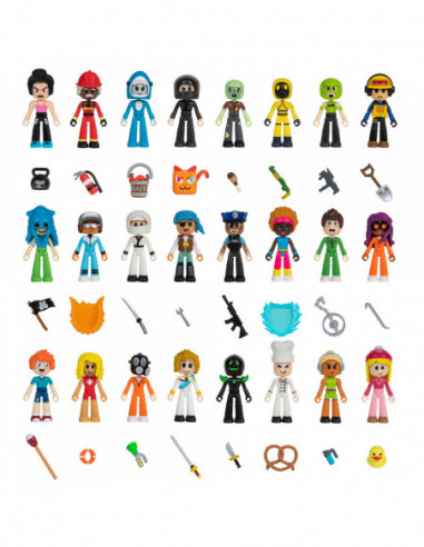 DEV SERIES W2 Figuuri pimepakk, 7 cm