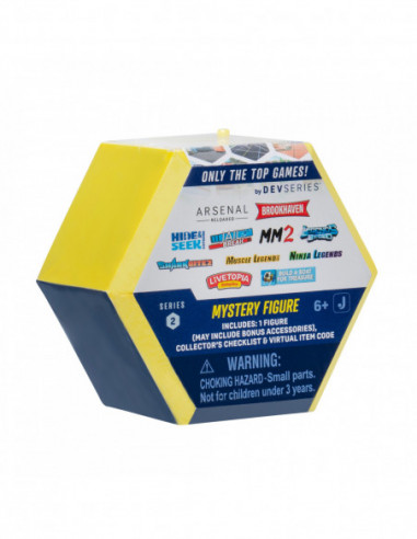 DEV SERIES W2 Figuuri pimepakk, 7 cm