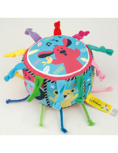 KSKIDS Arendav mänguasi pehme trumm