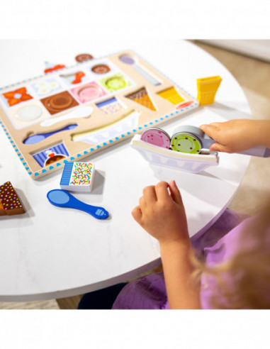 MELISSA & DOUG Puidust magnetiline...