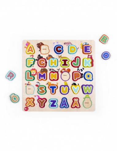 bo. Educational wooden puzzle... bo. Educational wooden puzzle...