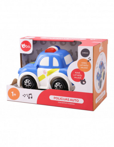 bo. Interactive police car (Latvian...